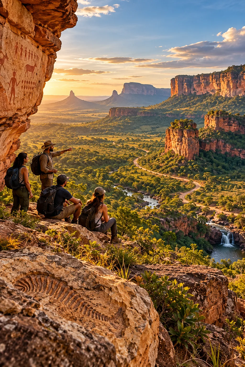 Aventura Dourada entre Cânions e Mesas Aventura Dourada entre Canions e Mesas
