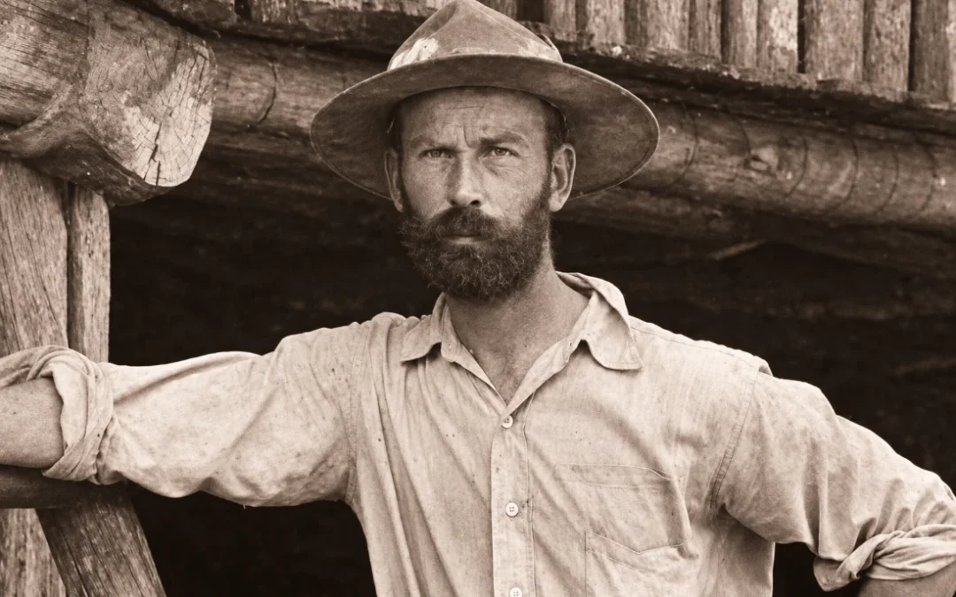 Fawcett-Retrato-historico-em-sepia